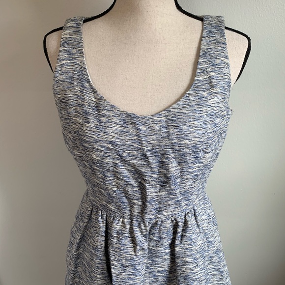 ZARA DRESS WITH LINEN - Picture 2 of 7